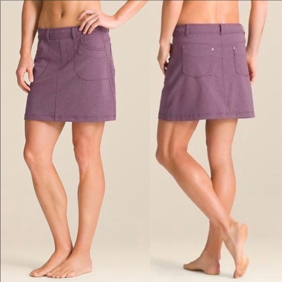 Teal Athleta Pull On Skirt - Picture 8 of 8